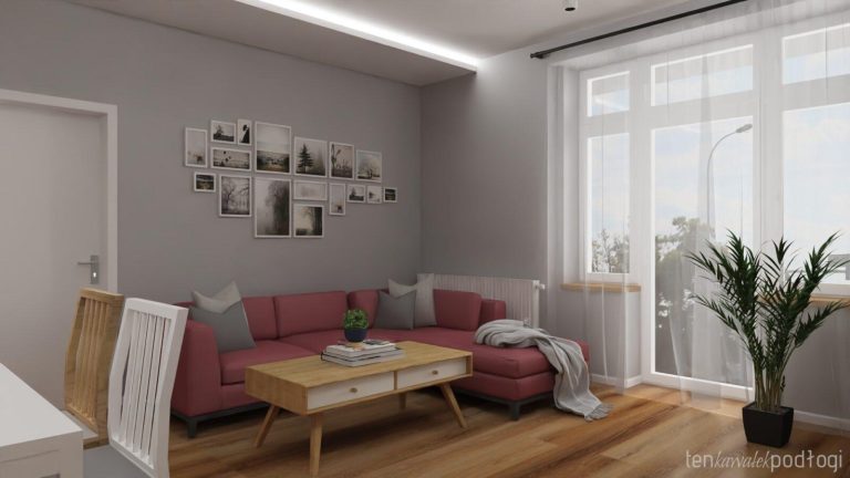 Jasne mieszkanie w kamienicy – projekt łączący historię z nowoczesnością