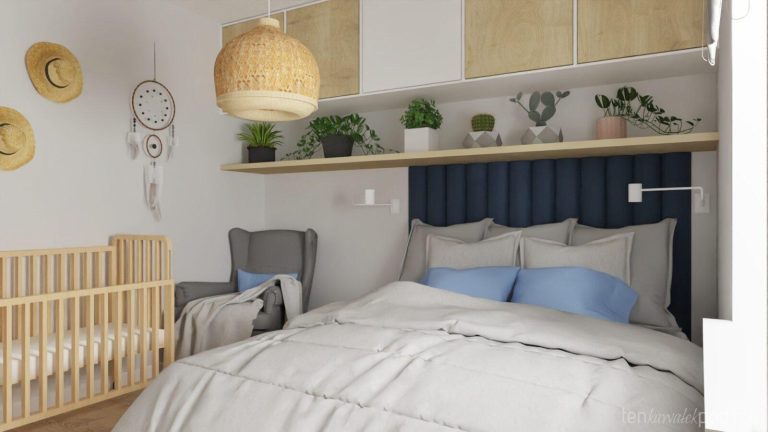 Jasne i funkcjonalne mieszkanie w Warszawie zaprojektowane online